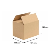 Kartonové krabice 194x144x140 mm 3VVL / 25 kusů