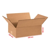 Kartonová krabice 330x330x100 mm 3VVL