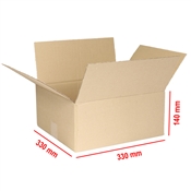 Kartonová krabice 330x330x140 mm 3VVL