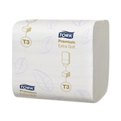 Toaletní papír Tork Folded extra jemný skládaný / dvouvrstvý
