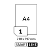 Samolepicí etikety SMART LINE - 210x297 mm / A4 100 archů