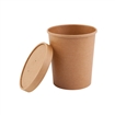 Polévková miska 450 ml / kraft / 50 kusů
