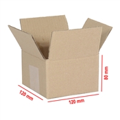Krabice papírová 120x120x80 mm 3VVL