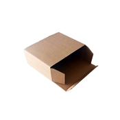Krabice z mikrovlny hnědá 140x50x110 mm 3VVL skládací