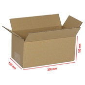 Krabice kartonová 200x100x100 mm 3VVL