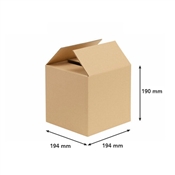Kartonová krabice 194x194x190 mm 3VVL