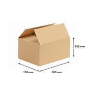 Kartonové krabice 200x150x100 mm 3VVL / 25 kusů