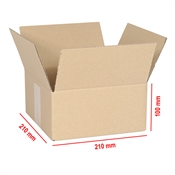 Kartonová krabice 210x210x100 mm 3VVL