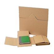 Křížový obal na knihy A5 262x185x80 mm / 50 kusů