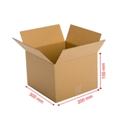 Kartonová krabice 300x200x150 mm 3VVL