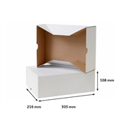 Kartonová krabice A4 305x216x108 mm 3VVL / dno