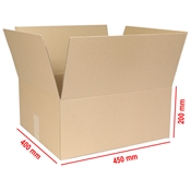 Kartonová krabice 450x400x200 mm 3VVL