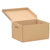 Úložný box s víkem 560x370x275 mm 3VVL - pevný