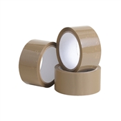 Lepicí páska 48 mm x 60 m / hnědá / biosolvent - modifikovaný akryl