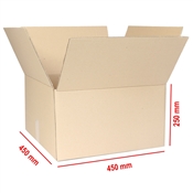 Kartonová krabice 450x450x250 mm 5VVL