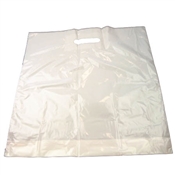 Igelitová taška bílá 380x450 mm / 50 ks