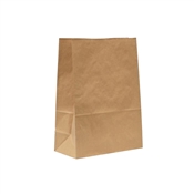 Papírová taška bez ucha hnědá 220x110 x360 mm 