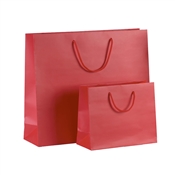 Dárková luxusní papírová taška 420x120x360 mm / červená