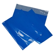 Plastové obálky modré 325x425+40 mm XL / 10 kusů