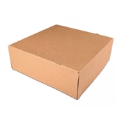 Dortová krabice kraft 250x250x100 mm / 50 kusů