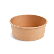 Papírová miska 750 ml / hnědá / kraft / 50 kusů