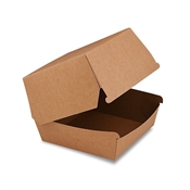 Burger box kraft 110x110x90 mm / 50 kusů