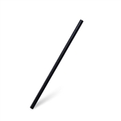Slámky Jumbo BIO-kompozit černé 21 cm / 100 kusů
