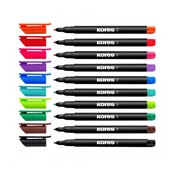 Popisovač Kores K-Marker Permanent P1 zelený