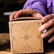 Krabička 50x70x120 mm kraft / V / M