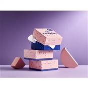 Krabice s víkem 170x170x24 mm / kraft