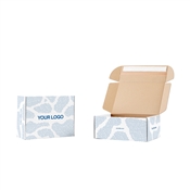 Poštovní krabice 200x260x105 mm / bílá / V / J