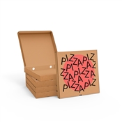 Krabice na pizzu 340x340x40 mm / H / HV / 1B