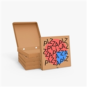 Krabice na pizzu 360x360x40 mm / H / HV / 2B