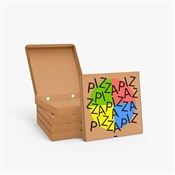 Krabice na pizzu 410x410x45 mm / H / HV / 4B