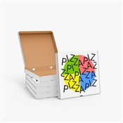 Krabice na pizzu 360x360x40 mm / HB / HV / 4B