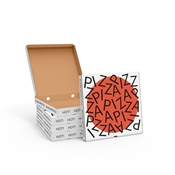 Krabice na pizzu 340x340x40 mm / HB / CV / 2B