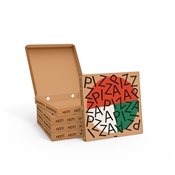 Krabice na pizzu 360x360x40 mm / H / CV / 4B