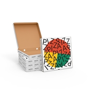 Krabice na pizzu 360x360x40 mm / HB / CV / 4B