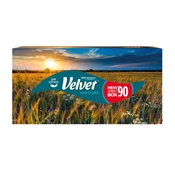 Kosmetické ubrousky Velvet Nature Eco třívrstvé / 90 kusů