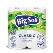 Kuchyňské utěrky Big Soft Classic dvouvrstvé / 2 role