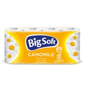 Toaletní papír Big Soft Camomile třívrstvý / 8 rolí