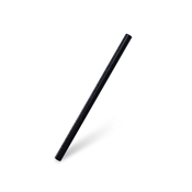 Slámky Jumbo BIO-kompozit černé 14 cm / 100 kusů