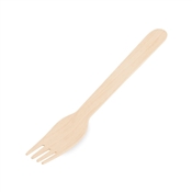 Vidlička dřevo 16 cm / 100 kusů