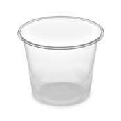 Dresinková miska průhledná 125 ml / 50 kusů
