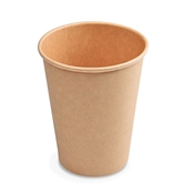 Papírové kelímky L 420 ml / kraft / 50 kusů