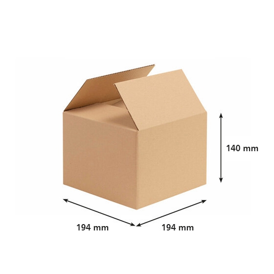 Kartonová krabice 194x194x140 mm 3VVL