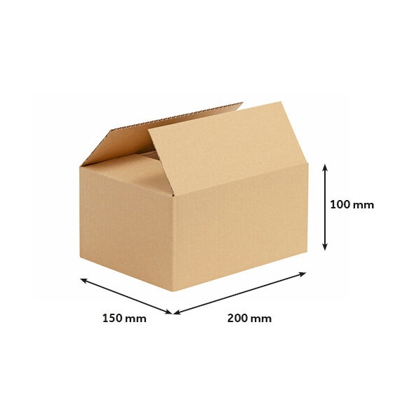 Kartonová krabice 200x150x100 mm 3VVL