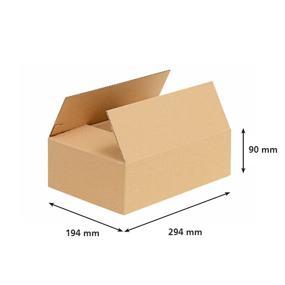 Kartonová krabice 294x194x90 mm 3VVL
