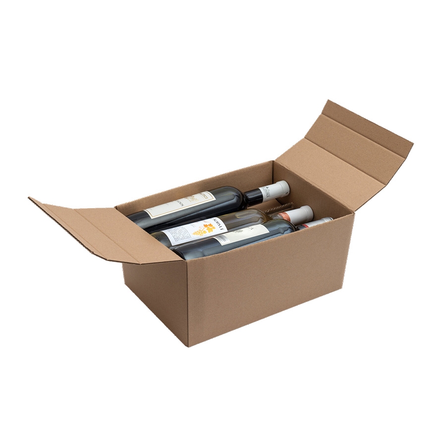 Krabice na víno 322x221x150 mm