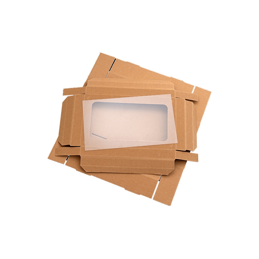 Dárková krabice s okýnkem 380x220x80 mm 